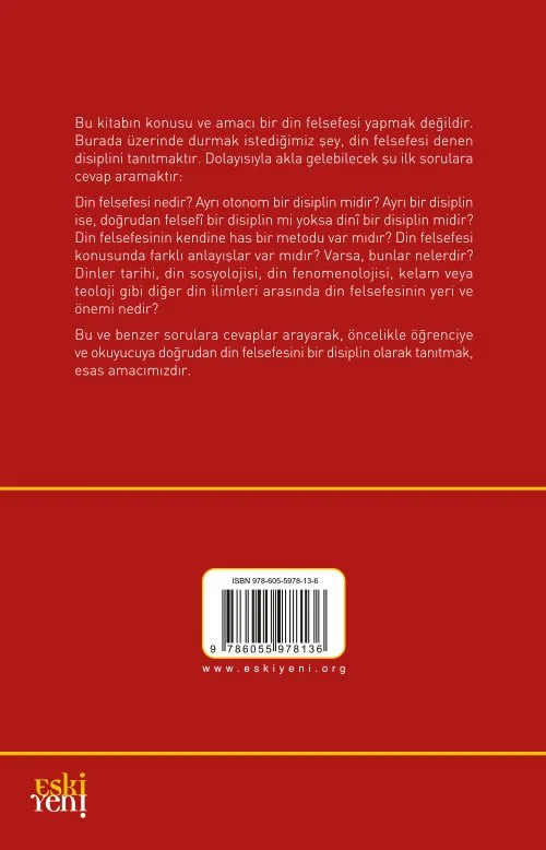 Din Felsefesine Giriş - Görsel 2