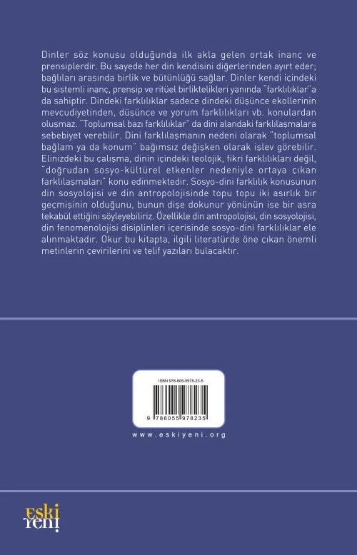Sosyo-Dini Farklılaşma ve İslam - Görsel 2