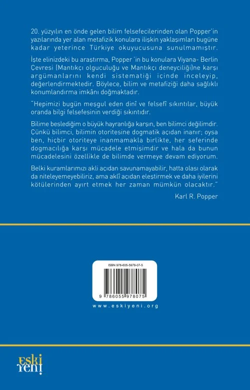 Karl Popper ve Metafizik - Görsel 2