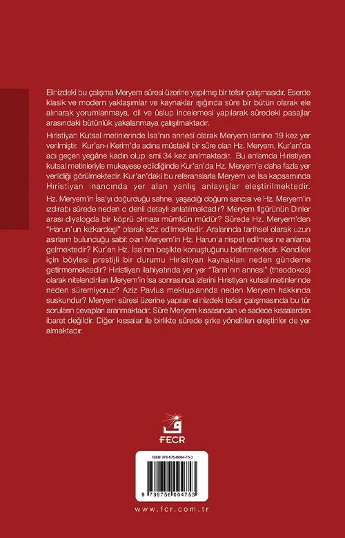 Meryem Sûresi Tefsiri - Görsel 2