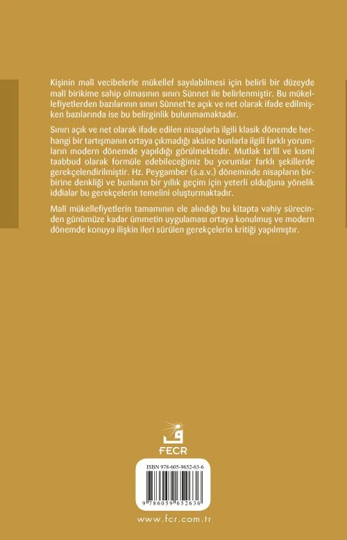 İslam Hukuk Düşüncesinde Mali Mükellefiyetler Açısından Nisap - Görsel 2