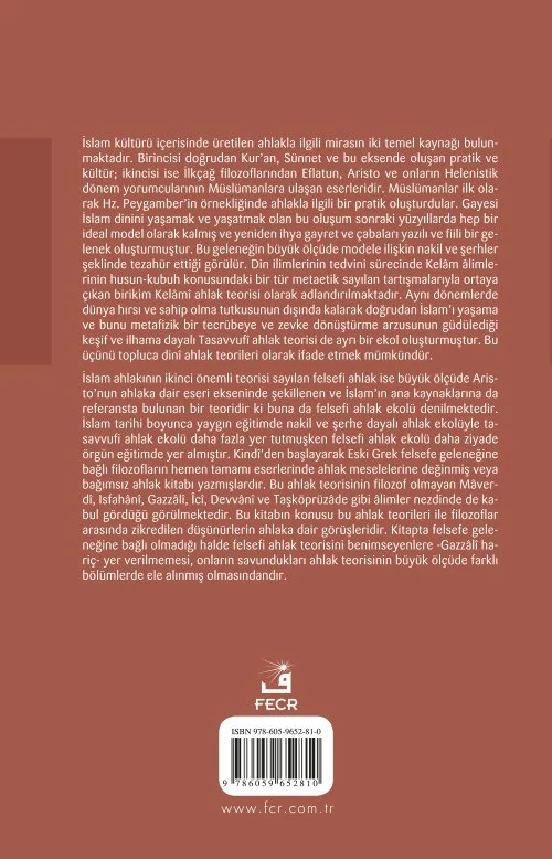 İslam Ahlak Düşüncesi ve Müslüman Ahlakçılar - Görsel 2