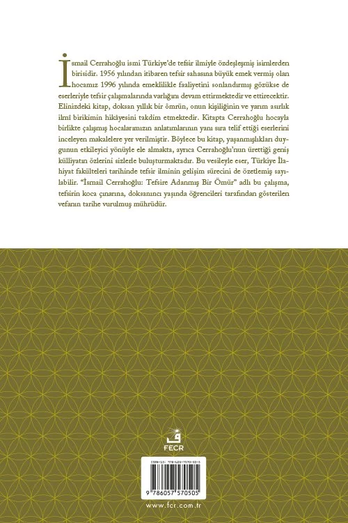 Tefsire Adanmış Bir Ömür İsmail Cerrahoğlu - Görsel 2