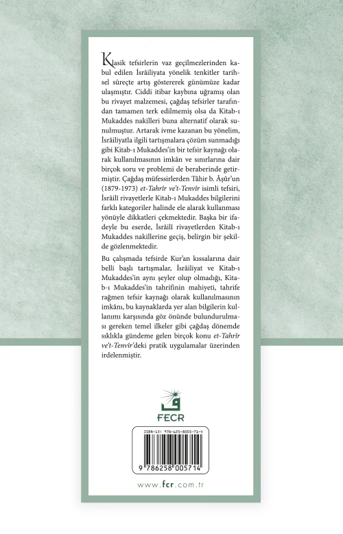 Tefsirde İsrâiliyat ve Kitab-ı Mukaddes'e Yaklaşımlar - Görsel 2