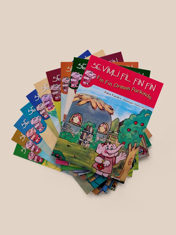 Sevimli Fil Fin Fin (10'lu Set)