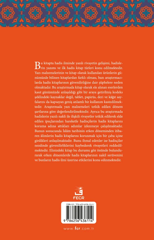 Hadis Kitaplarını Koruma Çabaları Zabtü’l-Kitâb