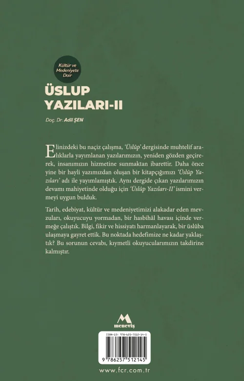 Kültür ve Medeniyete Dair Üslup Yazıları-II - Görsel 2