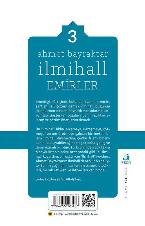 İLMİHALL 3 Emirler