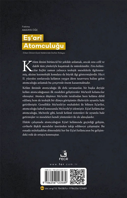 Eş‘arî Atomculuğu -Erken Dönem Eş‘arî Kelâmında Cevher Anlayışı- - Görsel 2
