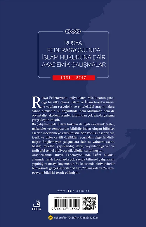 Rusya Federasyonu’nda İslam Hukukuna Dair Akademik Çalışmalar (1991-2017) - Görsel 2
