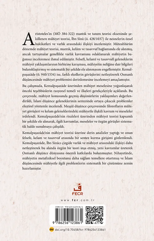 Kemalpaşazâde’nin Mâhiyet Teorisi - Görsel 2