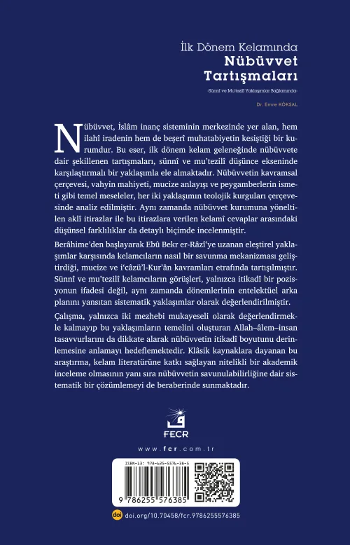 İlk Dönem Kelamında Nübüvvet Tartışmaları - Görsel 2