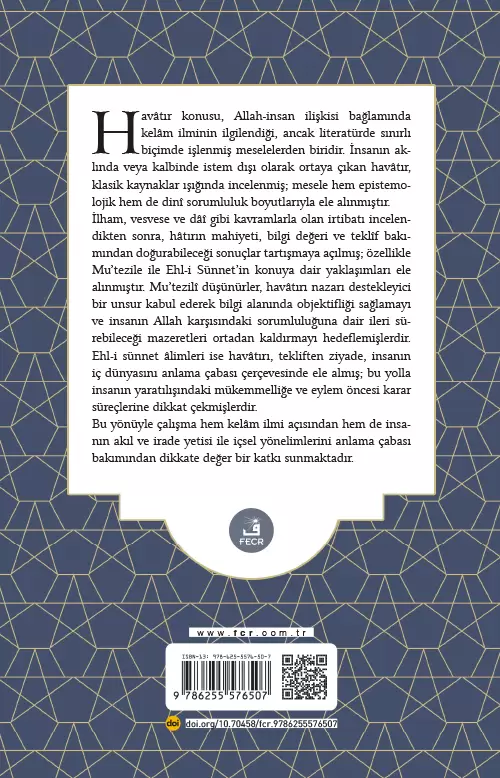 İstem Dışı Düşünce Olarak Havâtır ve Dinî Sorumluluk Değeri - Görsel 2
