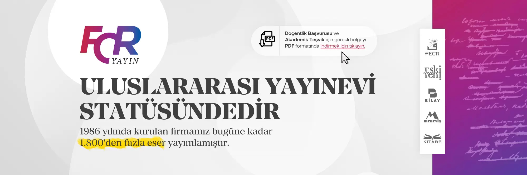 FCR Yayın Uluslararası Yayınevi