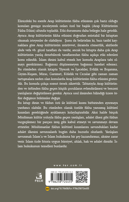 Arap Kültürünün Fıkha Etkisi - Görsel 2
