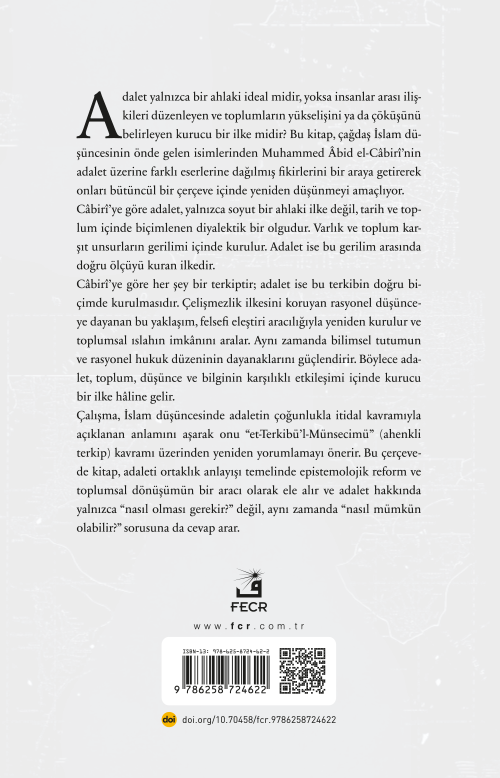Muhammed Âbid el-Câbirî’nin Adalet Teorisinin Temelleri - Görsel 2