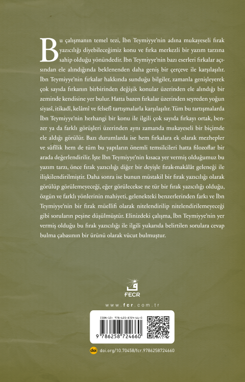 İbn Teymiyye’de Fırak Yazıcılığı - Görsel 2