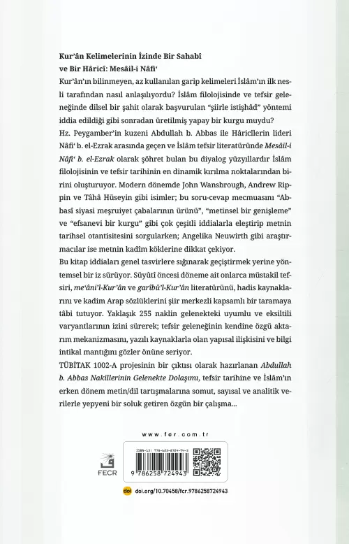 Abdullah b. Abbas Nakillerinin Gelenekte Dolaşımı - Görsel 2